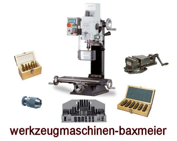                               Opti Mill BF 20 LD Vario DRO 5 - Optimum Bohr / Fräsmaschine Opti Mill BF 20 LD Vario DRO 5 mit  Tischgröße 180 x 700 mm 