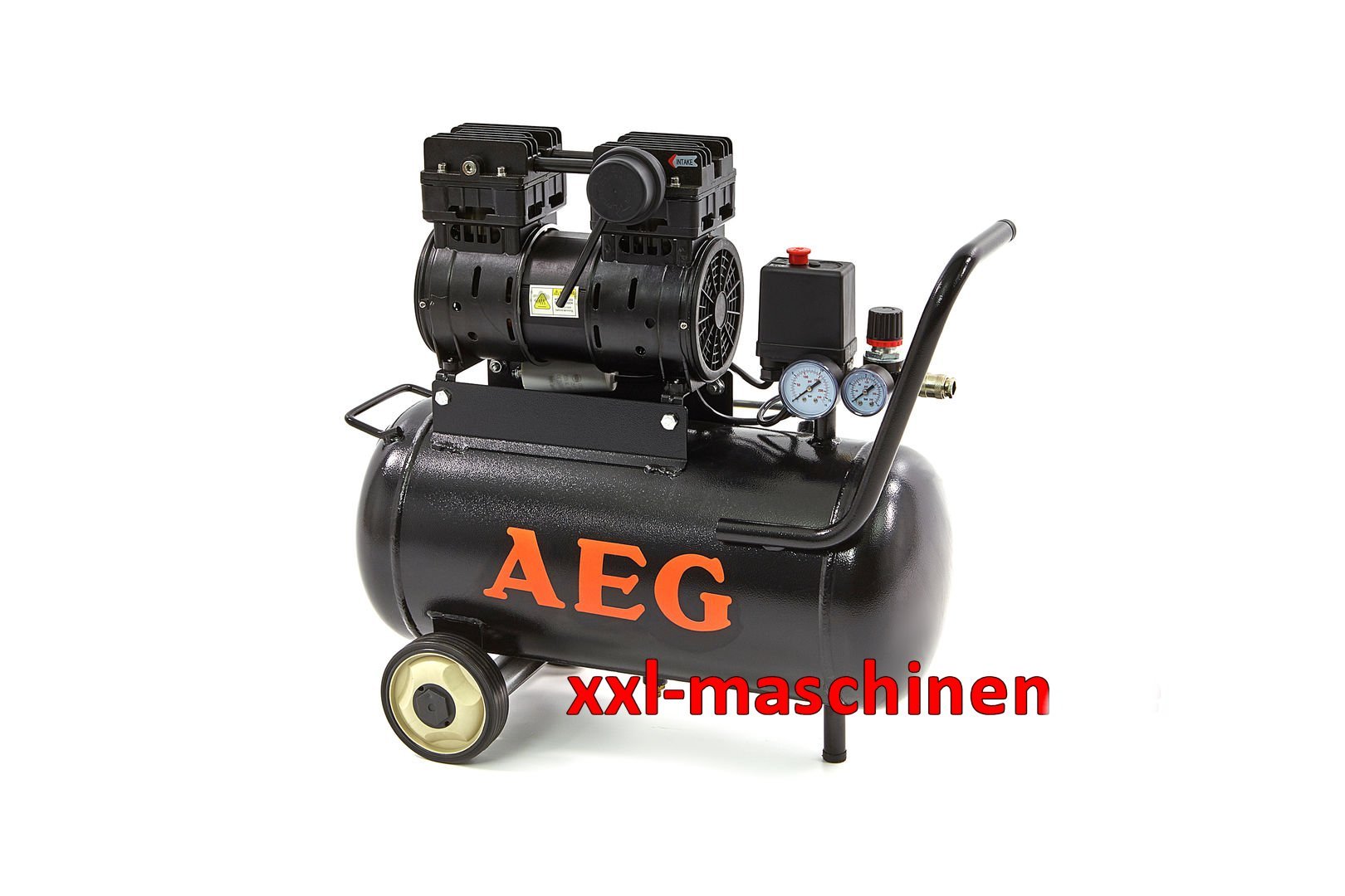            AEG Super leiser Kompressor mit 24 Liter Kessel  