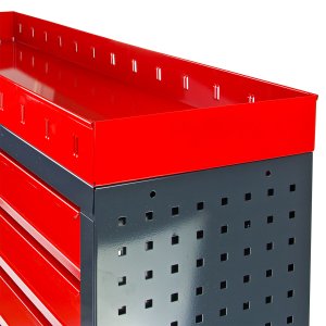 Kfz Transporter Werkstatt Garage Regalsystem Einbauregal Regal 3 Schubladen rot