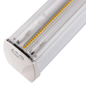 Lichtbandsystem Demalux LED Klickleuchte Leuchte Lichtleiste 150 cm 8800 lm