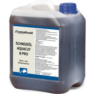 Bohr- und Zerspanungsemulsion AQUACUT B Pro, 5 l