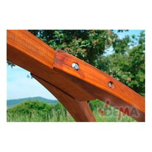 Hängemattengestell HMG 350 Holz "Brücke"