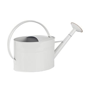 Metallgießkanne Victoria 5l weiß