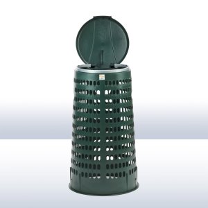 Müllsackständer mit Deckel "grün"