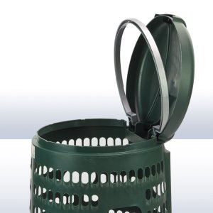 Müllsackständer mit Deckel "grün"