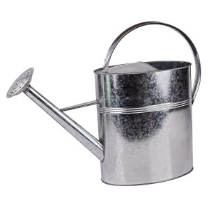 Gießkanne 10 Ltr. verzinkt Metall mit Brause