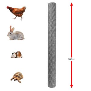 Drahtgeflecht 6eck 13mm 1x5m verzinkt