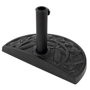 Schirmständer halbrund Gussoptik