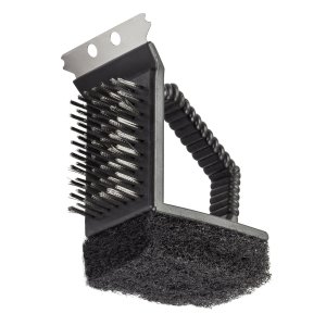 Edelstahl Grillreinigungsb&uuml;rste Grillb&uuml;rste Grill Reinigungsb&uuml;rste B&uuml;rste 3in1