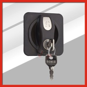 Schloss f&uuml;r Schr&auml;nke mit Griffschale