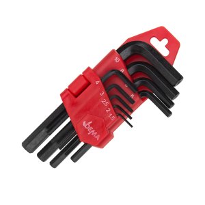 Winkelschlüssel Schraubenschlüssel Schlüssel Innensechskant 6-kant Set 9 tlg.