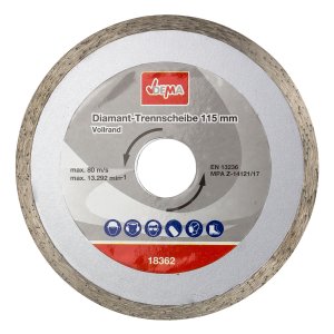 Diamant Trennscheibe 115 mm Vollrand DDT115V