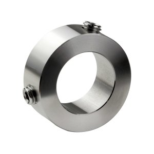 Stellringe A25  DIN 705 Edelstahl m. DIN 914 Stahl