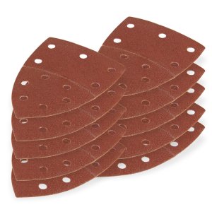 Schleifpapier K80 für Dreieckschl. 102x152mm 10tlg