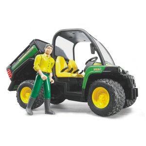 John Deere Gator 855D mit Fahrer / 02490