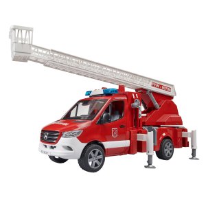BRUDER MB Sprinter Feuerwehr mit Drehleiter