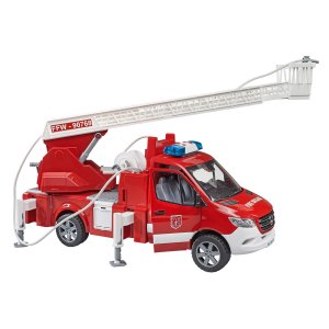 BRUDER MB Sprinter Feuerwehr mit Drehleiter