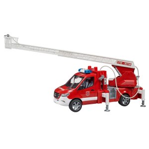 BRUDER MB Sprinter Feuerwehr mit Drehleiter