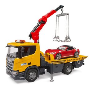 BRUDER Scania Super 560R Abschlepp-LKW