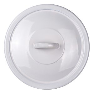 Deckel f&uuml;r Wassereimer 5 Ltr. emailliert wei&szlig;