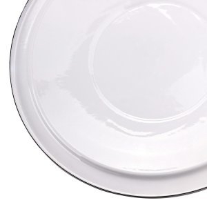 Deckel f&uuml;r Wassereimer 10 Ltr. emailliert wei&szlig;