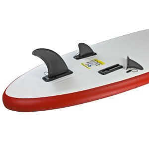 SUP Stand Up Paddle Board 305x71 cm Surfboard rot aufblasbar + Paddel + Zubeh&ouml;r