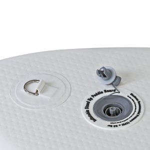 SUP Stand Up Paddle Board 305x81 cm Surfboard gelb aufblasbar + Paddel + Zubeh&ouml;r