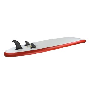 SUP Stand Up Paddle Board 305x81 cm Surfboard rot aufblasbar + Paddel + Zubeh&ouml;r