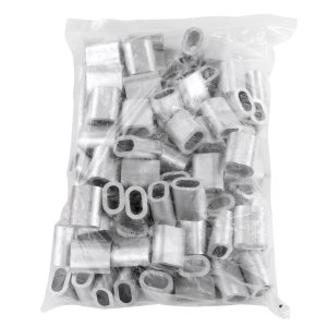 Aluminium Pressklemmen 8 mm (100 St&uuml;ck)