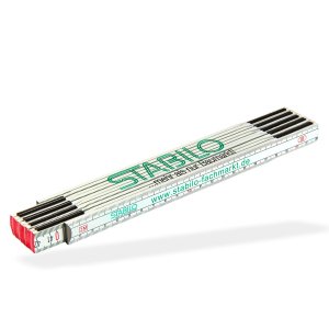 Meterstab 2m mit Stabilo Logo