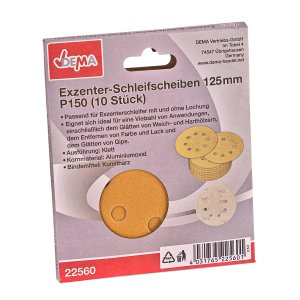 Exzenter Schleifscheiben 125mm P150 (10 St&uuml;ck)