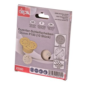 Exzenter Schleifscheiben 125mm P150 (10 St&uuml;ck)