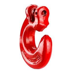 Schlinghaken Forsthaken Kuppelschlitzring 6 mm f&uuml;r Forstkette Chokerkette G 8