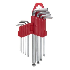 Winkelschl&uuml;ssel Innensechskant/Kugelkopf Satz 9tlg