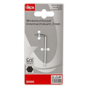 Winkelschl&uuml;ssel Innensechskant 2 mm