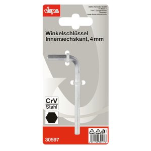 Winkelschl&uuml;ssel Innensechskant 4 mm