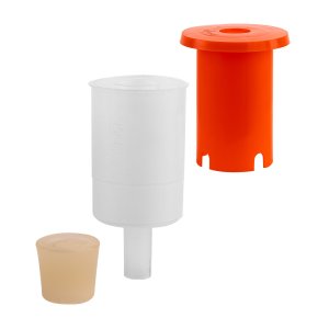 Fass G&auml;rspund mit Stopfen (schlagfest)