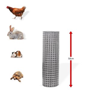 Drahtgitter 4eck 13mm 0,5x5m verzinkt