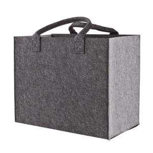 Filztasche Shopper XL hellgrau/anthrazit