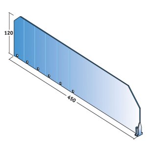 Fachteiler KD f&uuml;r verschiedene Regaltiefen