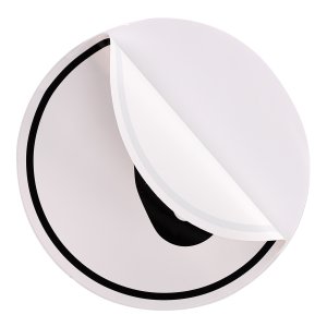 Geschwindigkeitsaufkleber 20 km/h D= 200mm