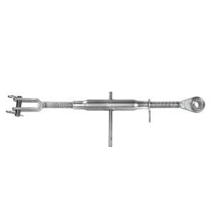 Traktor Unterlenker Stabilisator M24x3 420-570 mm verzinkt m. Drehschutz Knebel