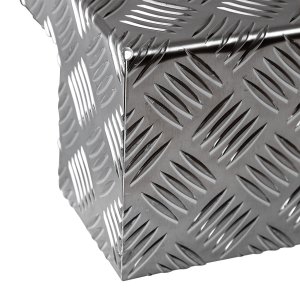 Alu-Riffelblech-Podest zur Palettenabdeckung