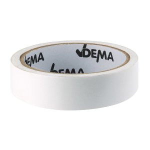 Doppelseitiges Klebeband 24mm x 10m wei&szlig;