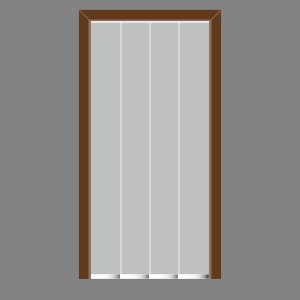 Fliegengitter-T&uuml;rvorhang 100x220 cm wei&szlig;