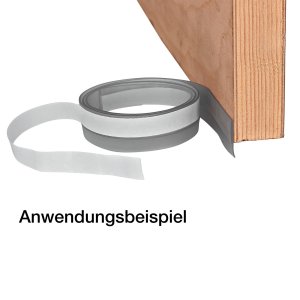 PVC T&uuml;rbodendichtung 100 cm selbstklebend