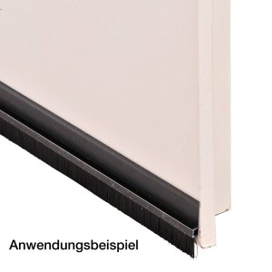 PVC T&uuml;rbodendichtung/B&uuml;rstendichtung selbstklebend