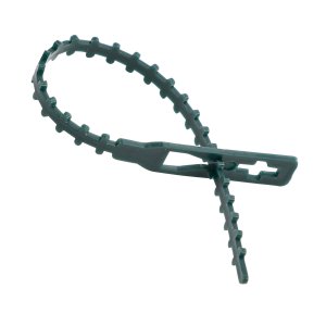 Kunststoff Pflanzenbinder 130mm gr&uuml;n 50 St&uuml;ck