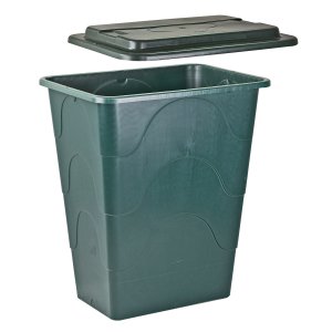 Regentonne eckig 300 Liter mit Deckel