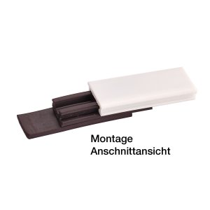 Magnet Fliegengitter Fiberglas 150x180 cm wei&szlig;